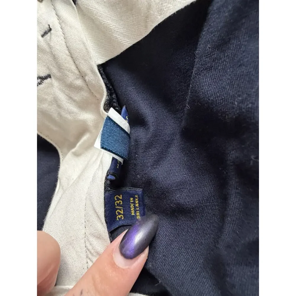 Polo Ralph Lauren Men’s Navy Stretch Classic Fit Chino Pants 32x32